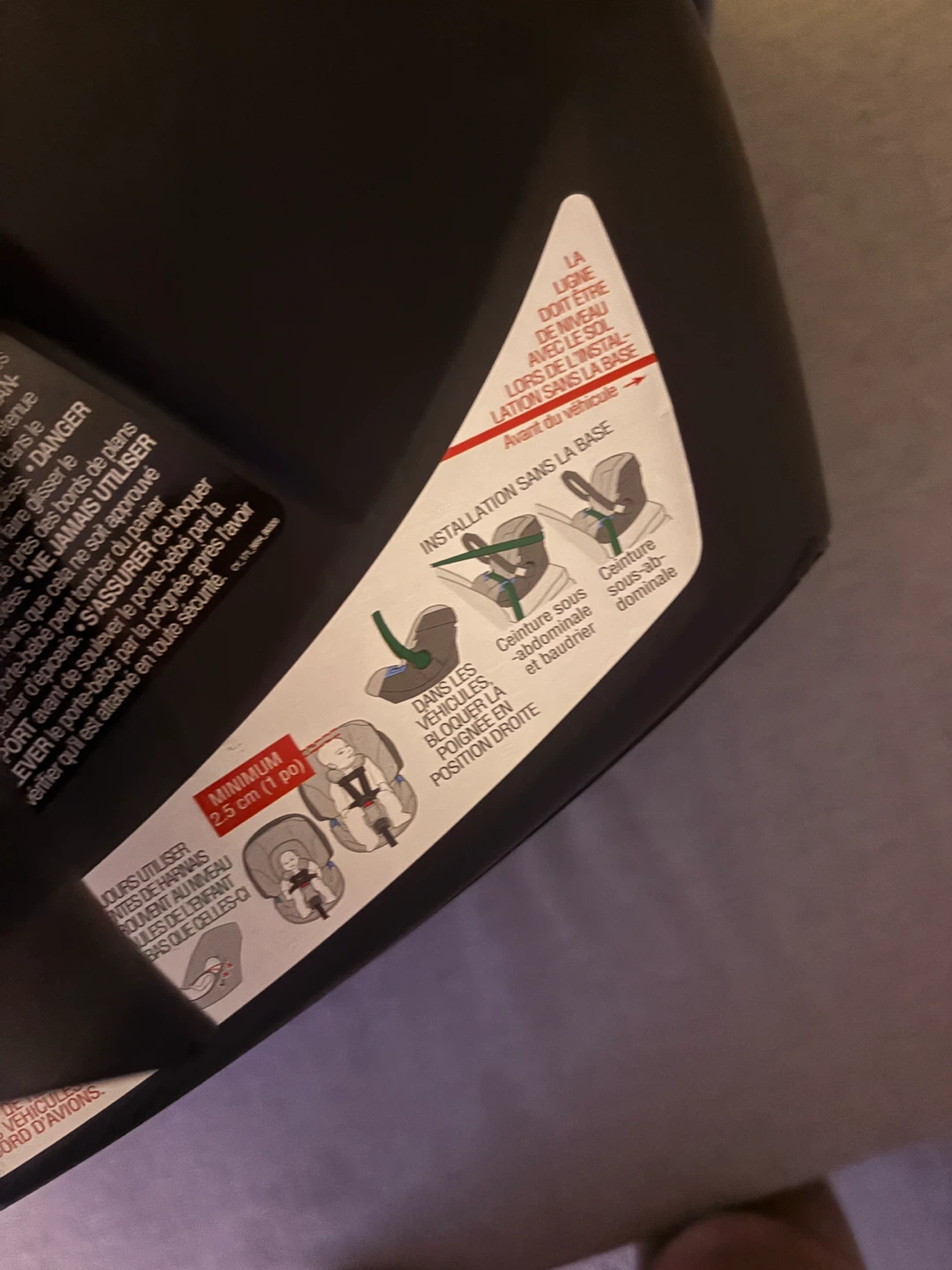 Cybex Aton 2 Infant Car Seat Lavastone Black - photo 3