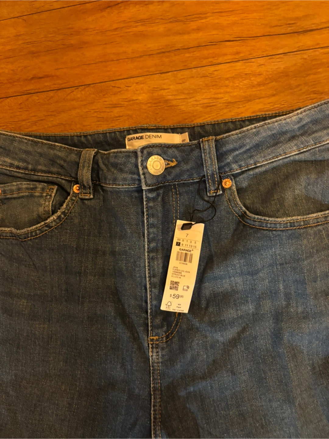 Garage Denim Flare Jeans - Size 7 - photo 3