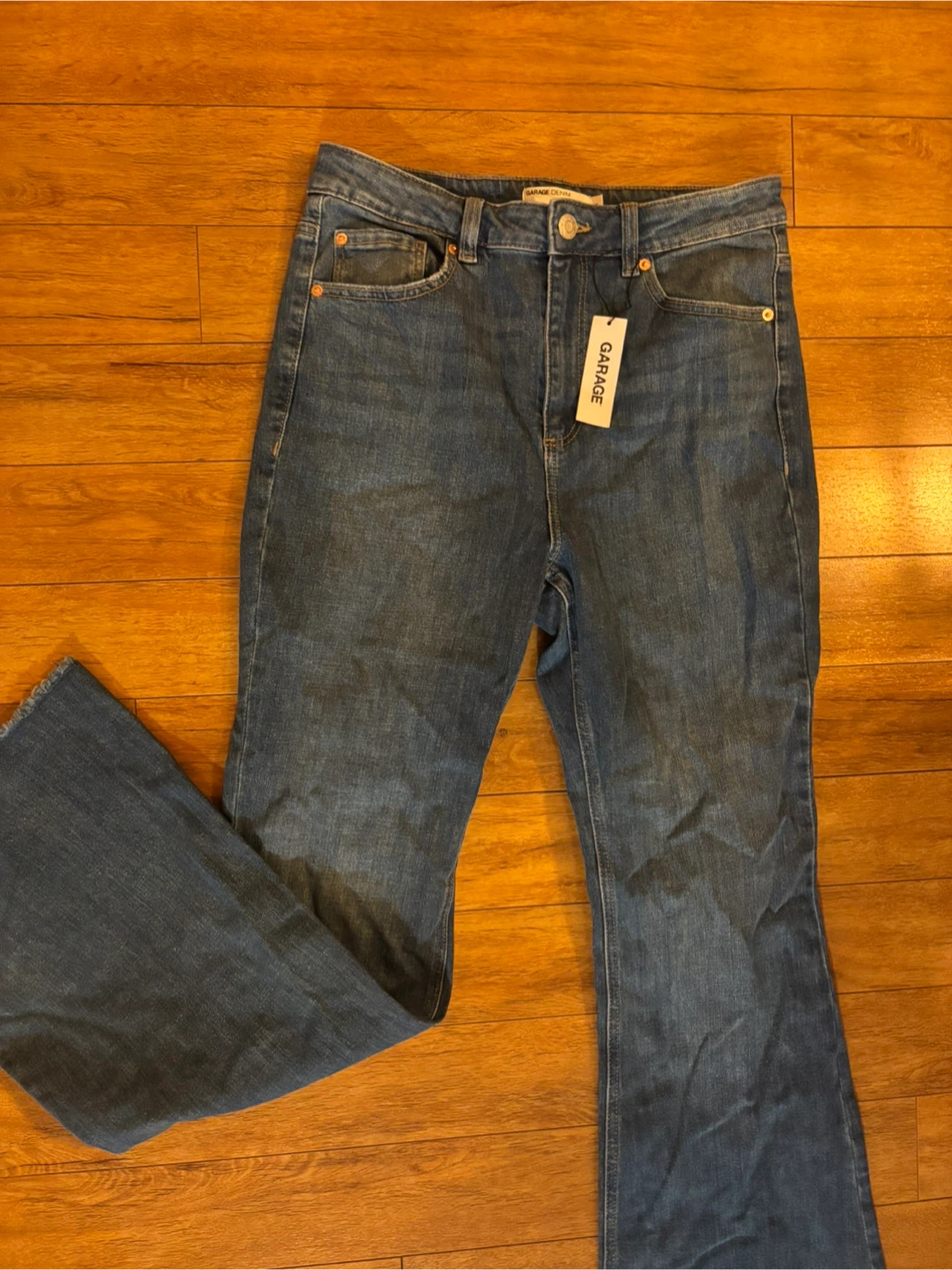 Garage Denim Flare Jeans - Size 7 - photo 2