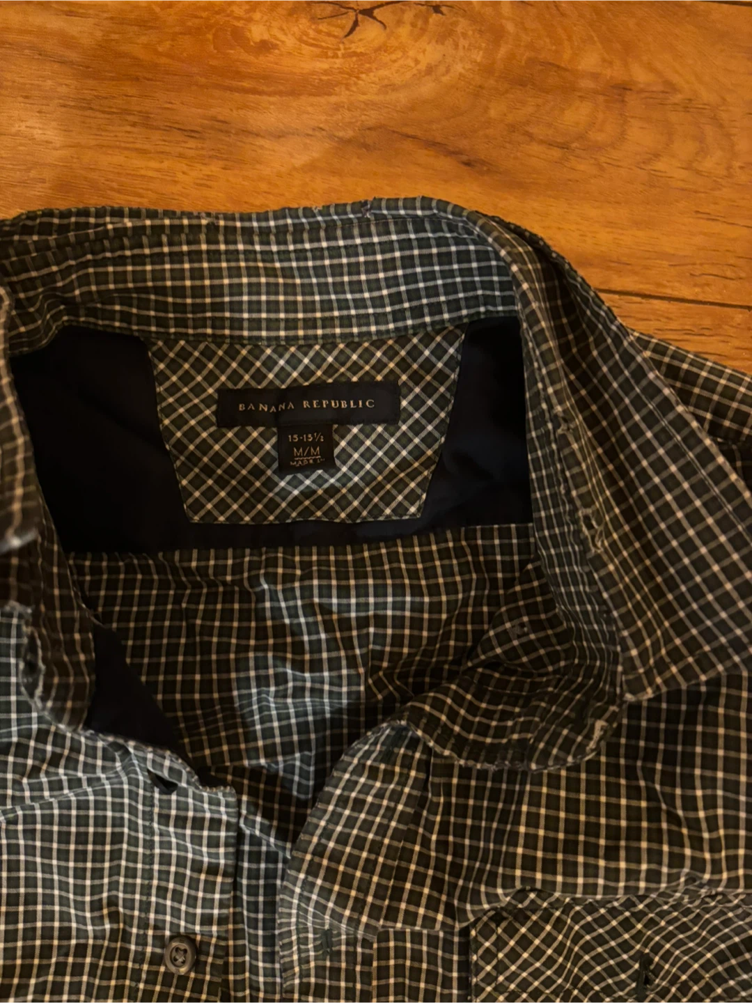 Banana Republic Men's Long Sleeve Plaid Shirt - photo 3