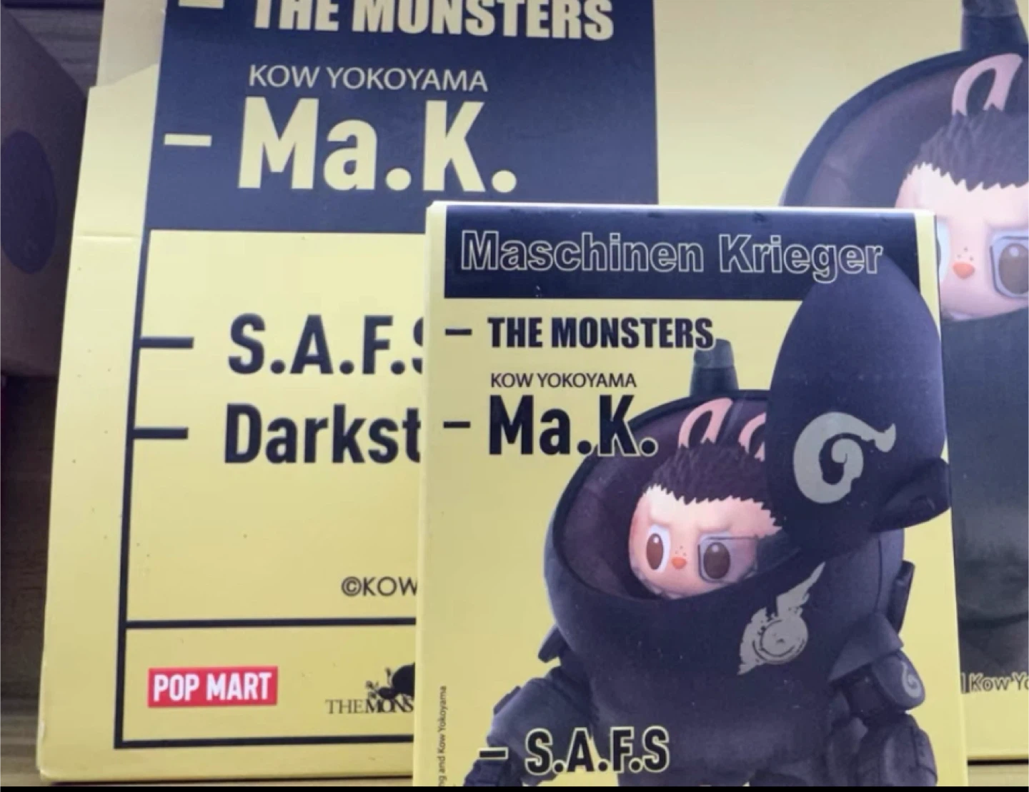 🏆Pop Mart Ma.K. Maschinen Krieger S.A.F.S Blind Box Toy