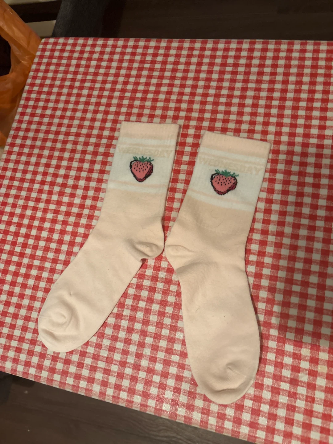 Pink Strawberry Socks - photo 3