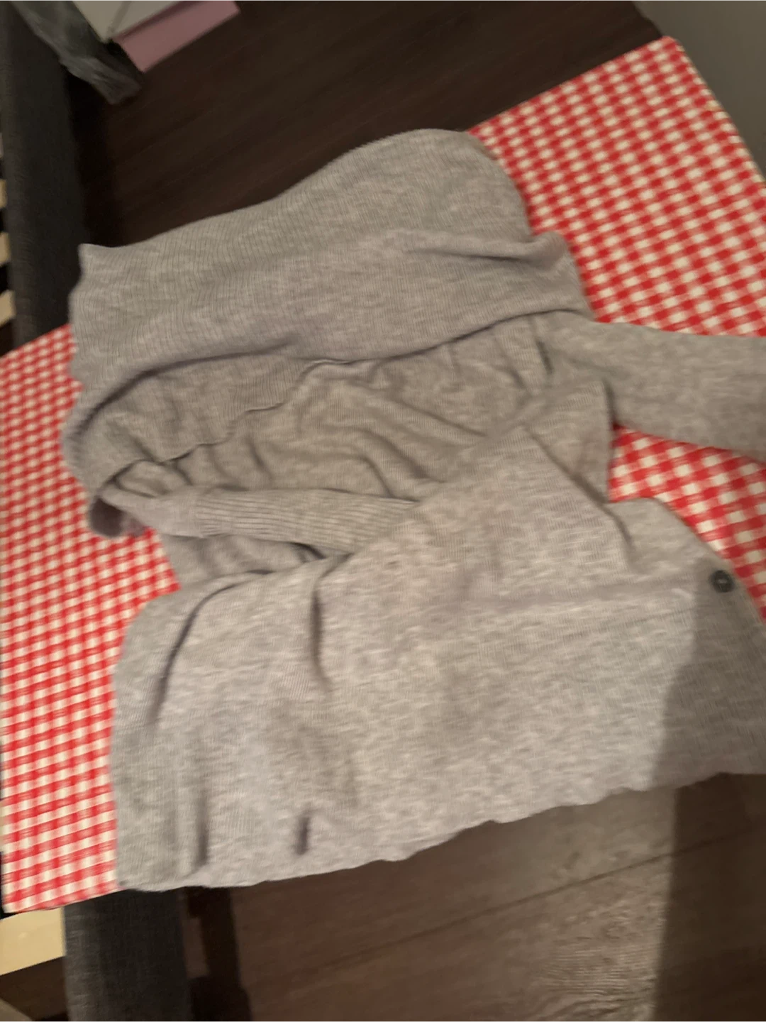 Light Grey Sweater with Cowl Neck - photo 2