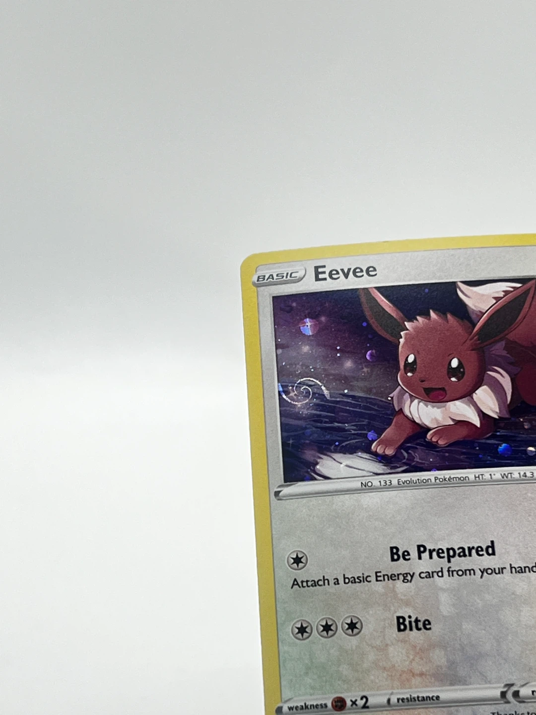 Evee promo card *Swirl holo* SWSH127 M/NM - photo 2