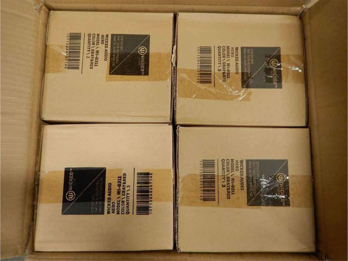 Wholesale 200 x Wicked Audio Hero Headphones - photo 3