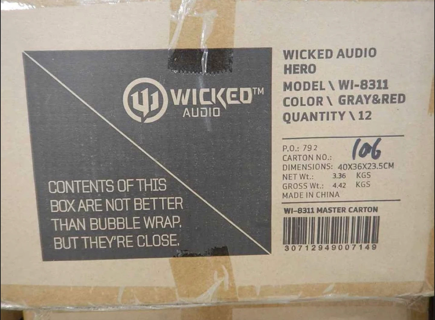 Wholesale 200 x Wicked Audio Hero Headphones - photo 5