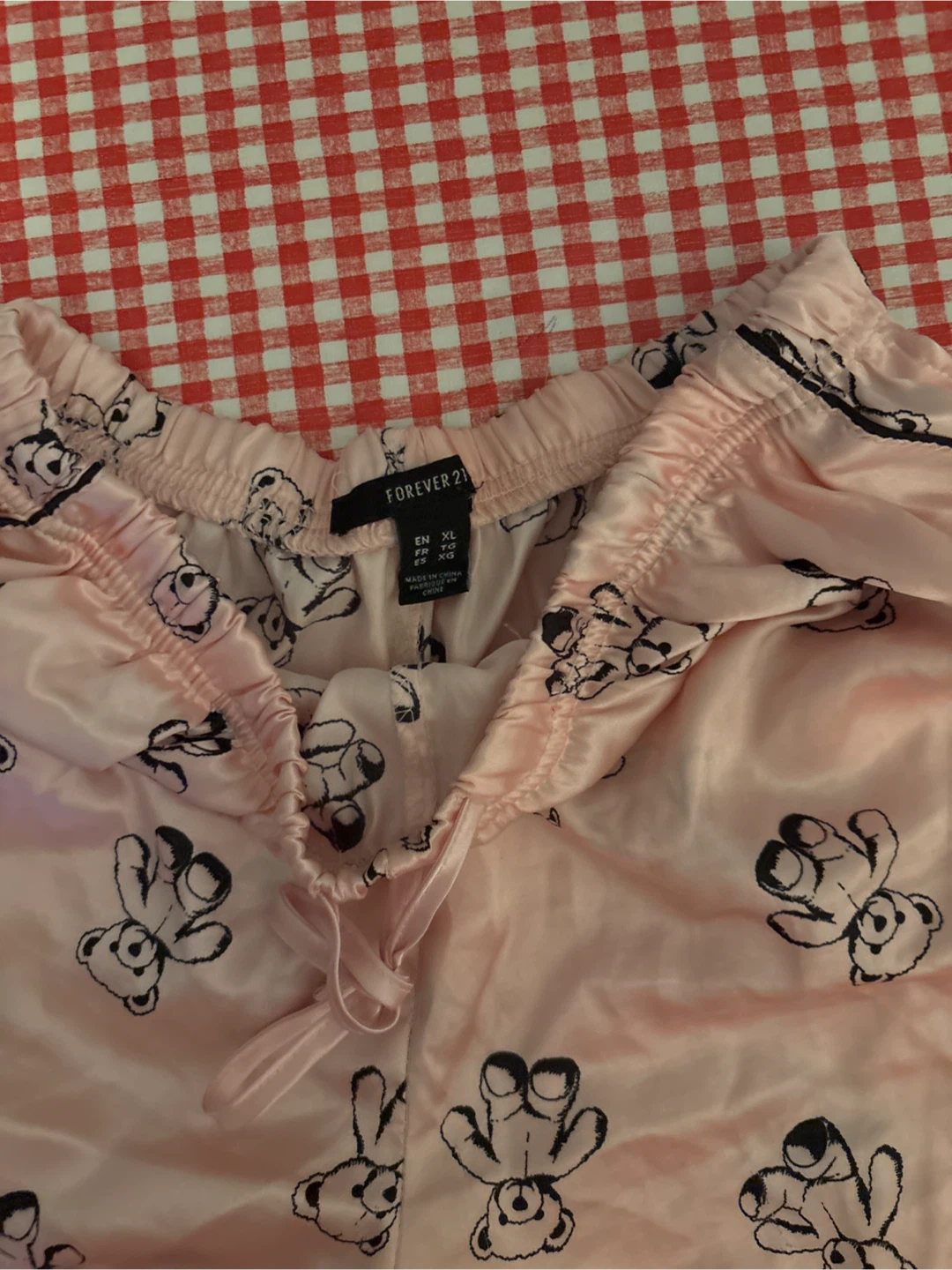 Forever 21 Pink Teddy Bear Pajama Shorts - photo 4