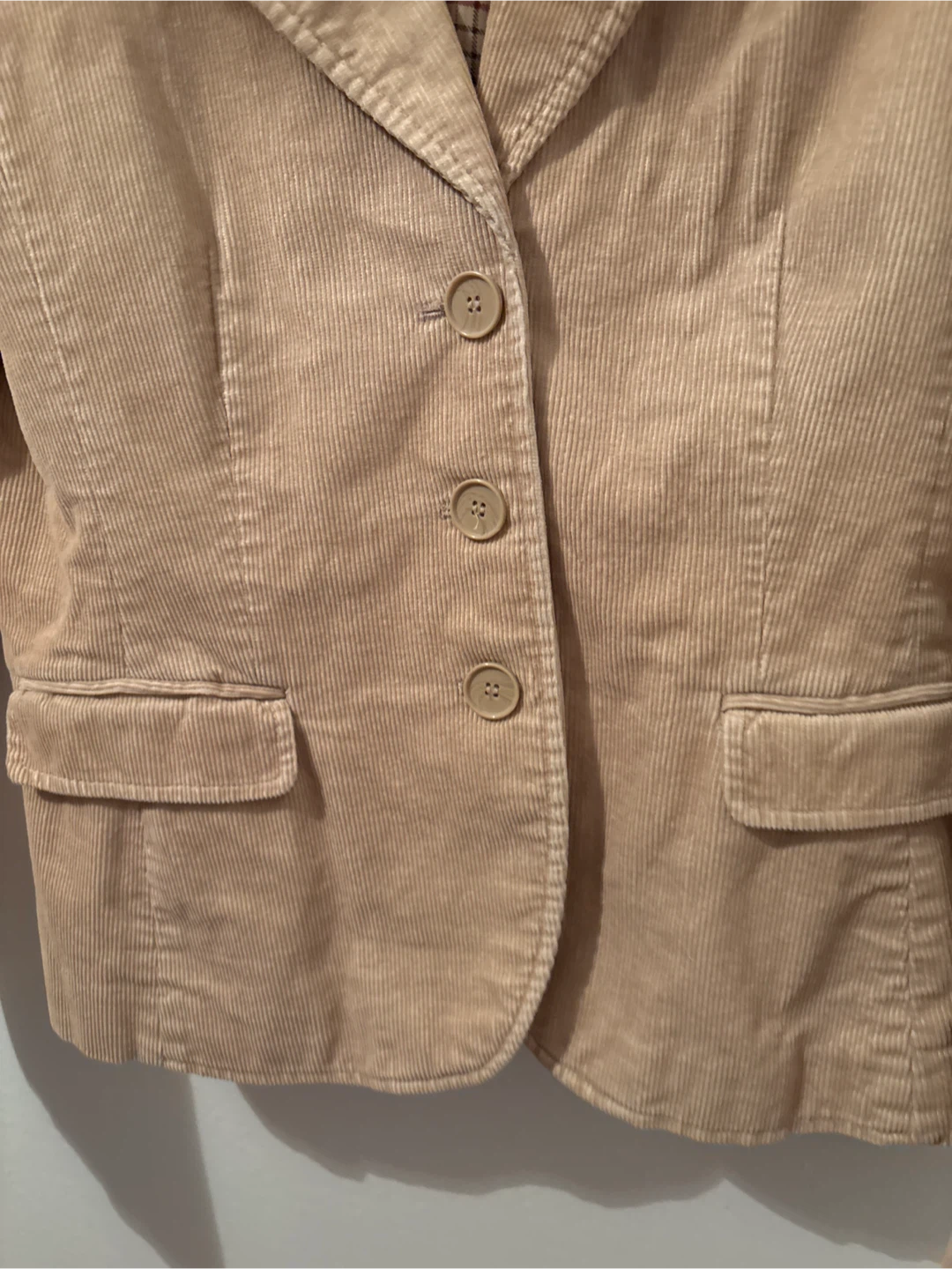 H&M Tan Corduroy Blazer Jacket - US Size 10 - photo 4