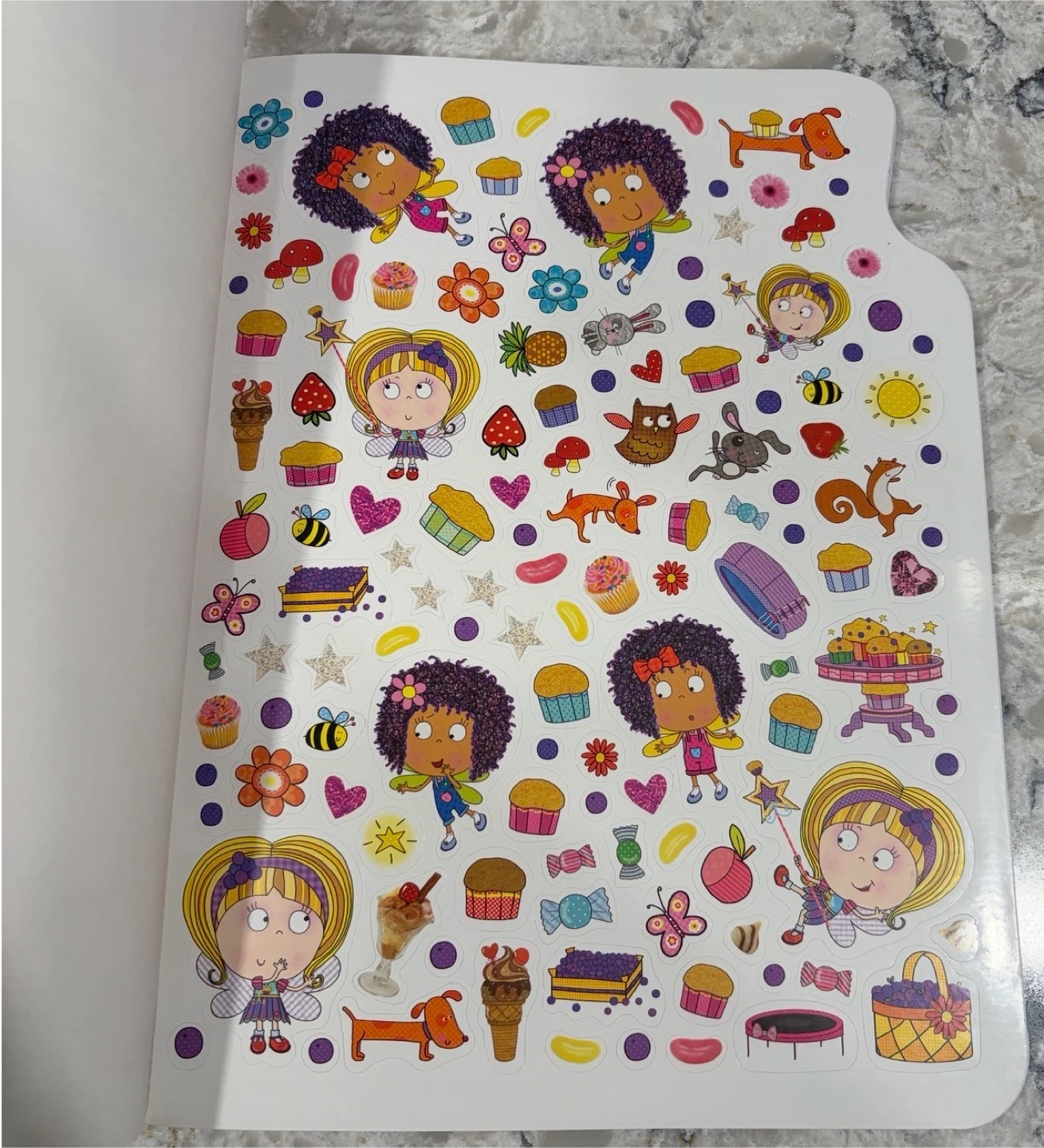 The Muffin Fairy Molly Colouring Book with Stickers - photo 2