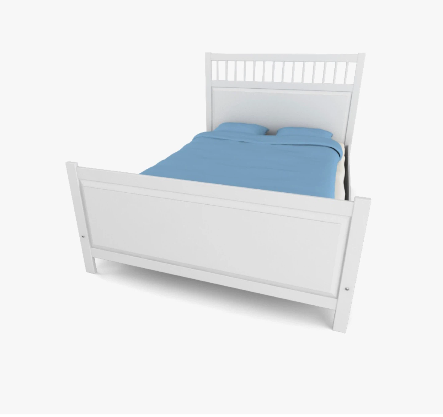 White gueen Bed