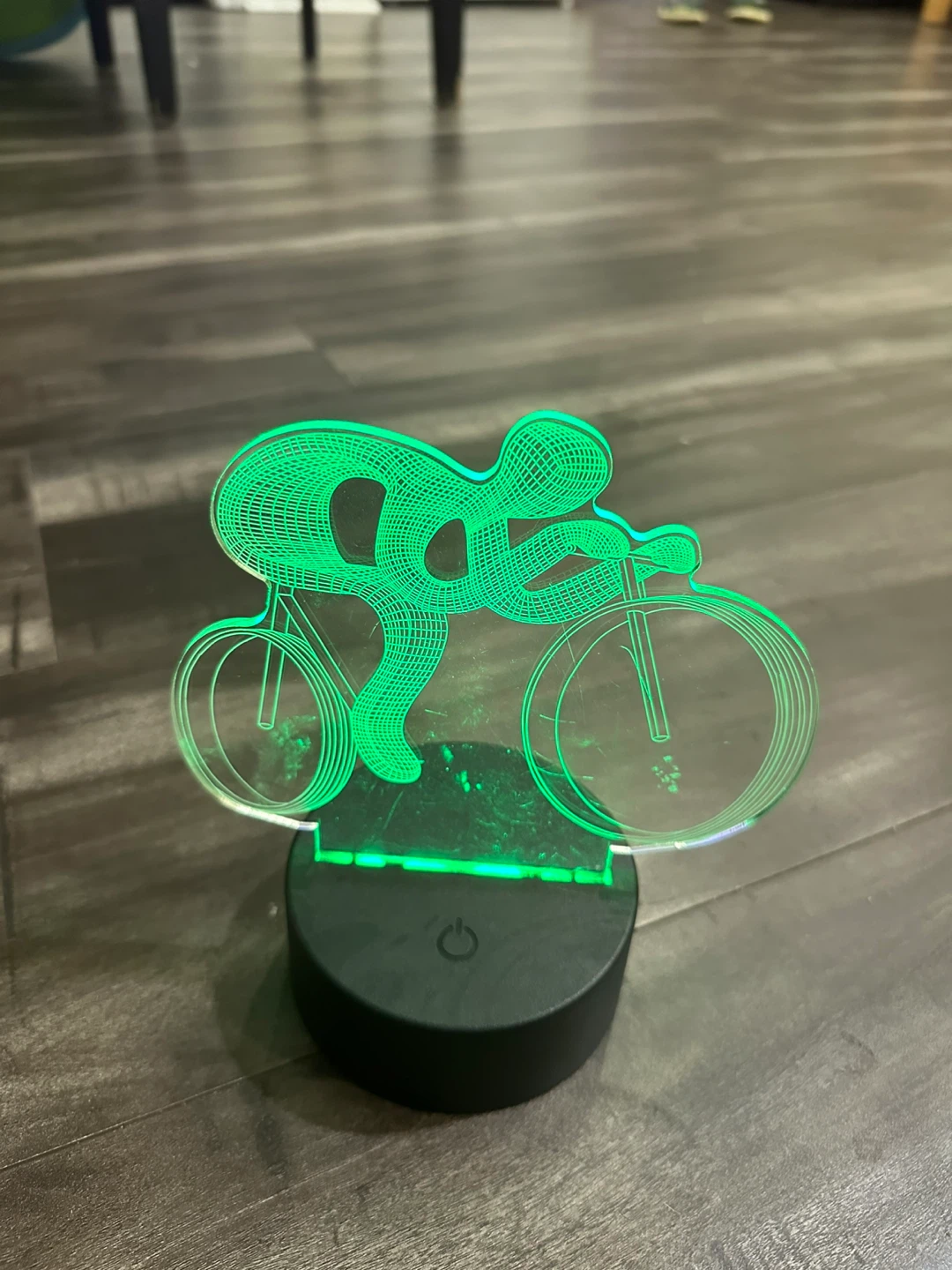 Cyclist 3D LED Night Light