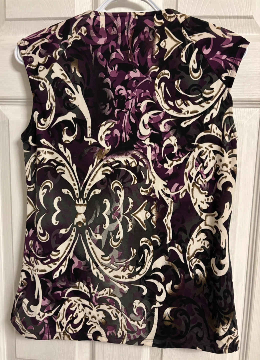 Dressy Sleeveless Ruffled Blouse - photo 2