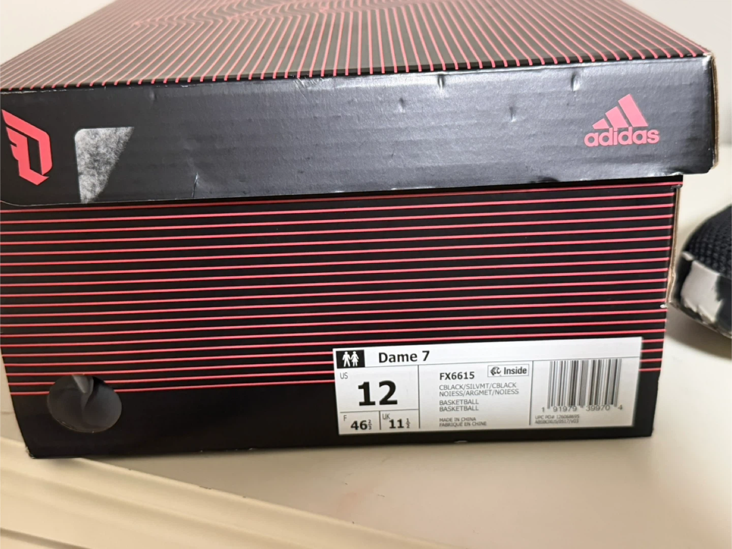 Adidas Dame 7 Basketball Shoes - Men's Size 12 - photo 3