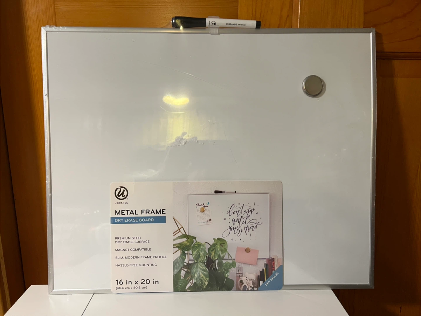 Donating Sunday - New 16x20 white board