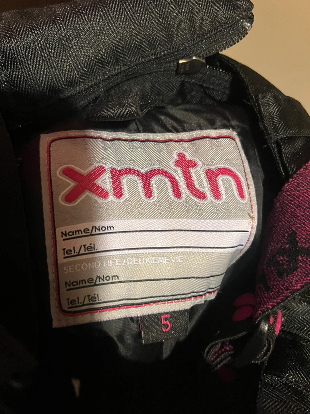 XMTN Black Ski Snow Pants Bib Overalls Size 5 - photo 3