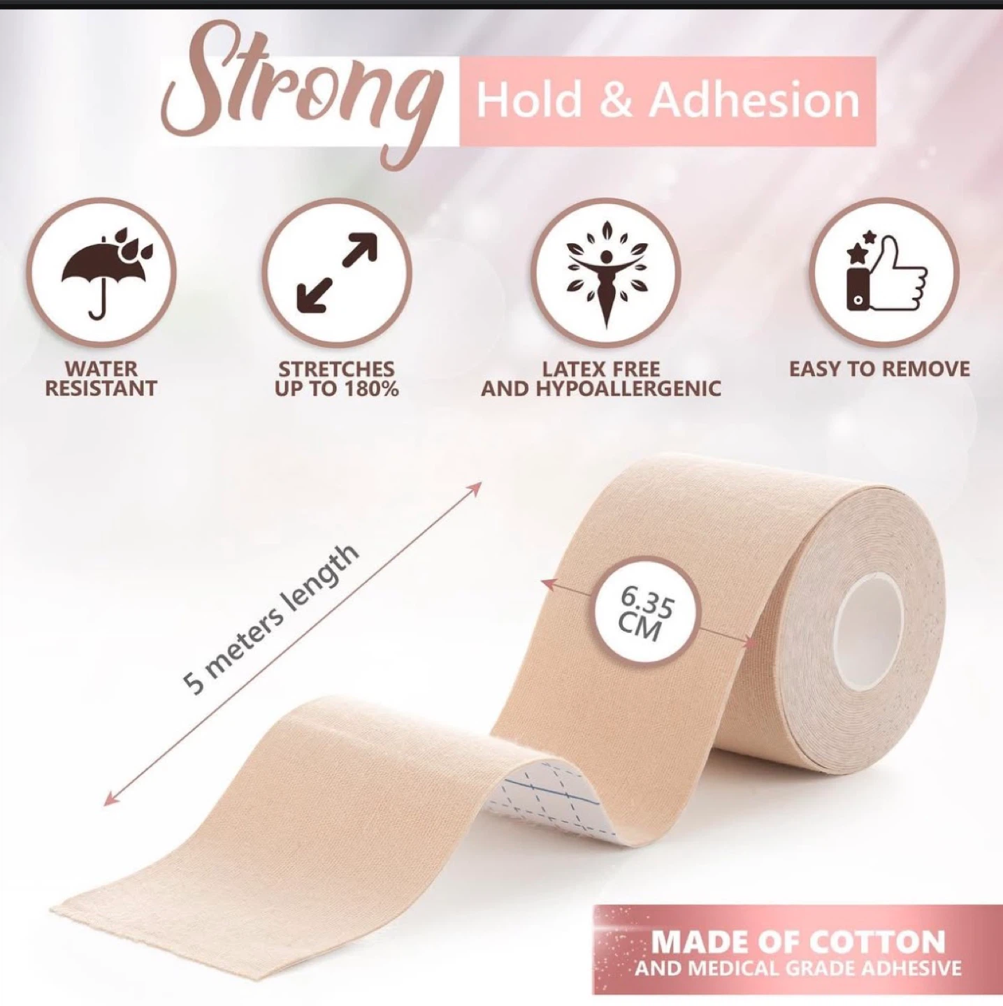 FREE with any purchase ~ Tiny Secrets Breast Tape Light Nude 5m - photo 5