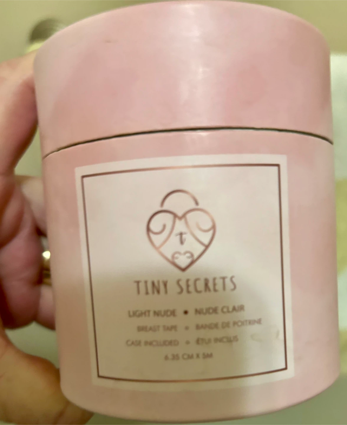 FREE with any purchase ~ Tiny Secrets Breast Tape Light Nude 5m