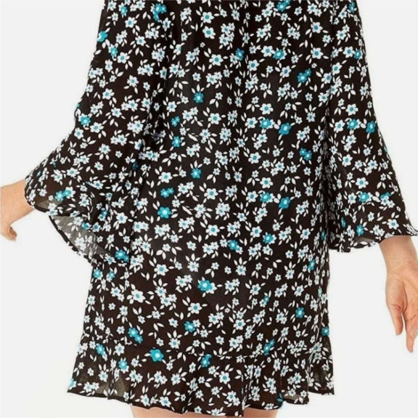 BRAND NEW Anne Cole “Bunches”  Flounce Sleeve Cover-Up - photo 2