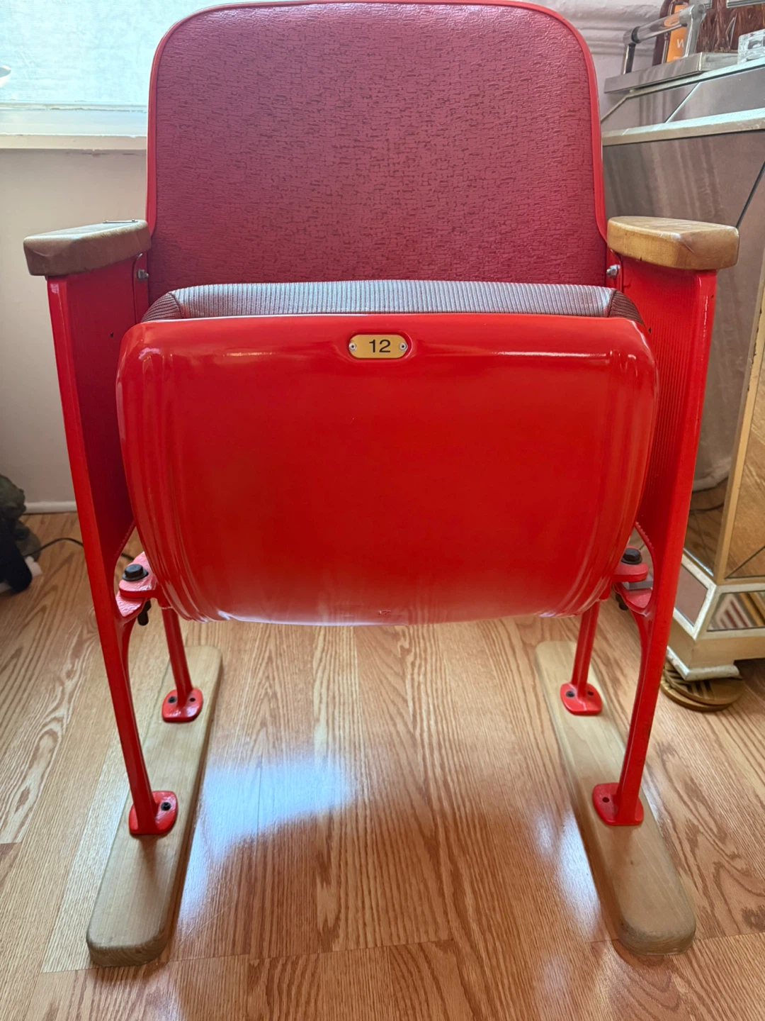 Authentic collectors Pittsburgh Penguins Civic Arena chair - photo 3