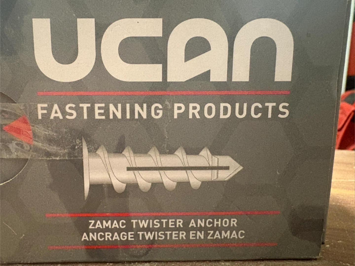 UCAN Zamac Twister Anchors #6-8 - QTY 100 - photo 2