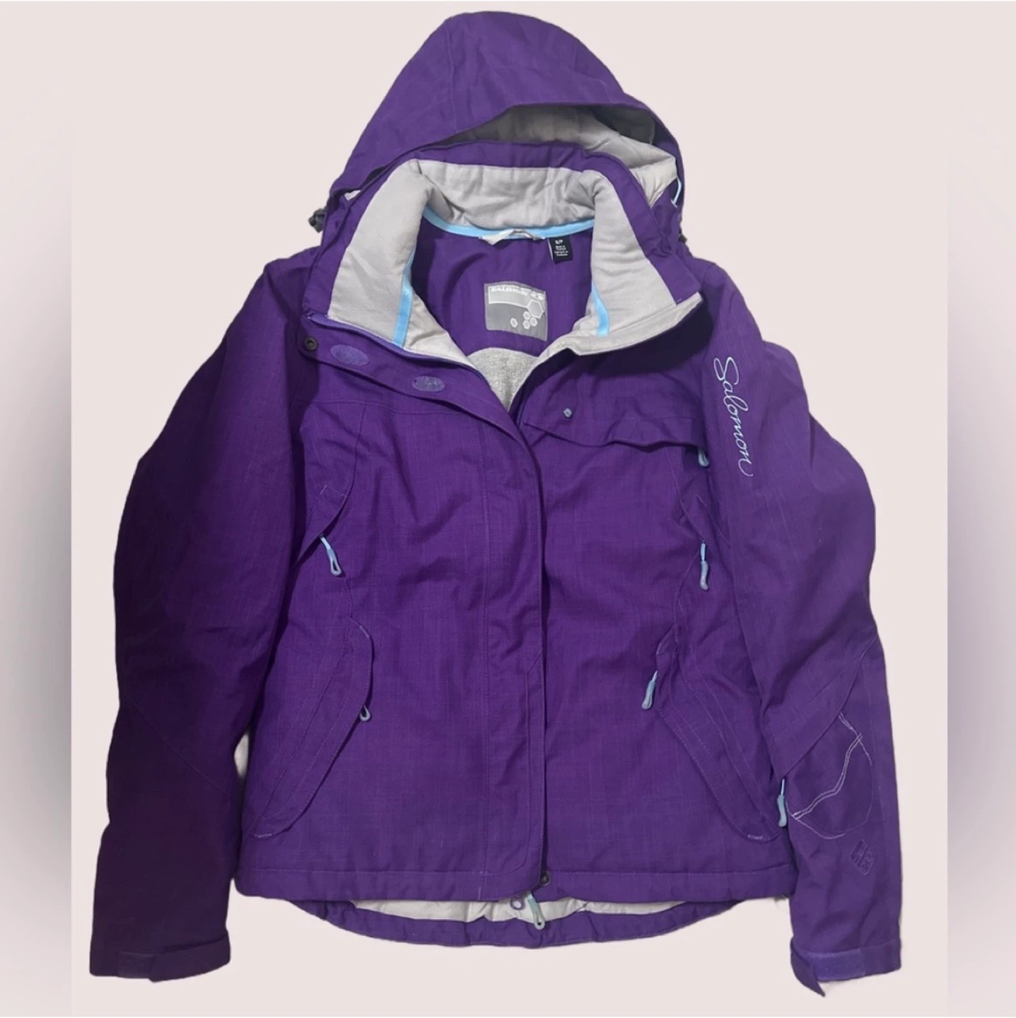 Salomon Purple Ski Jacket