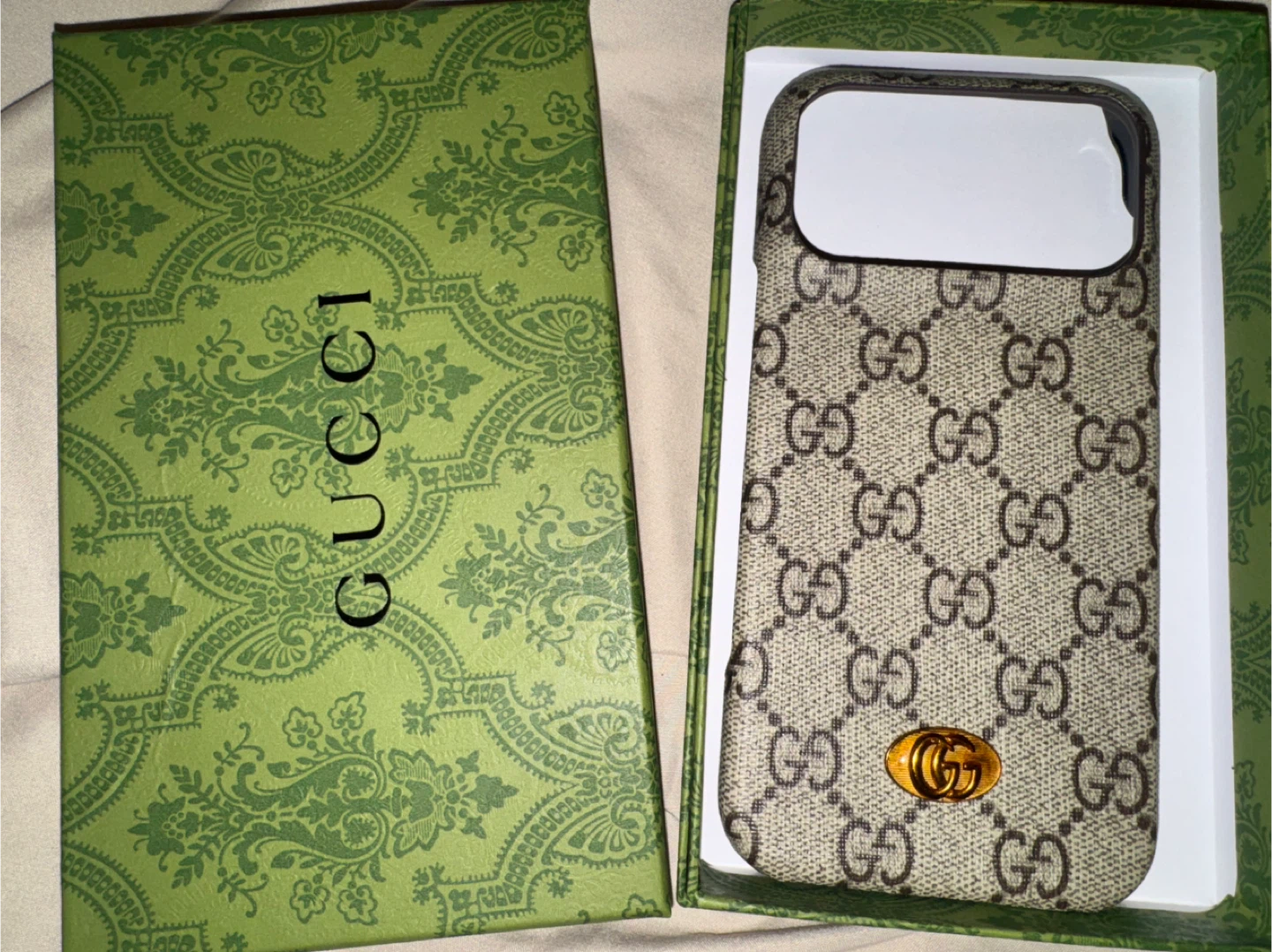 Gucci GG Monogram Phone Case