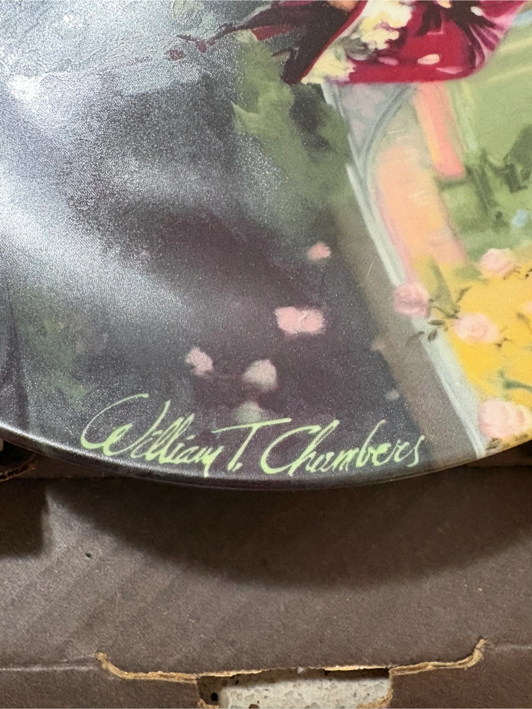 The King and I collector plate by William T. Chambers - photo 2