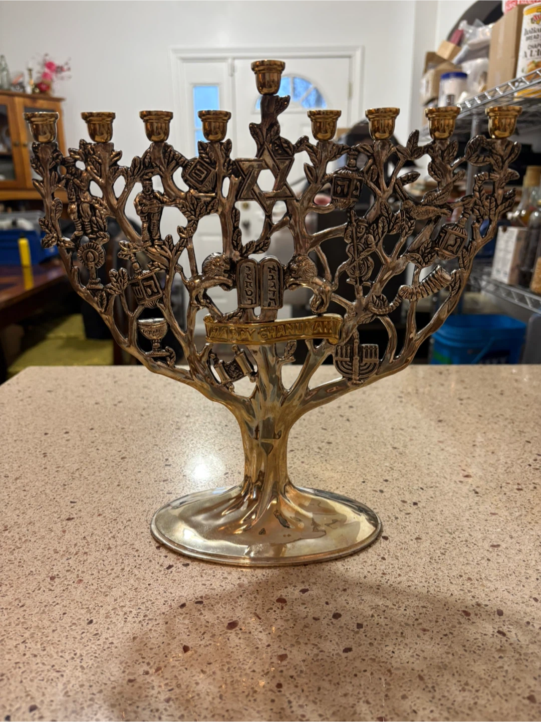 Judaica Treasures by Godinger Tree of Lights Menorah - photo 5