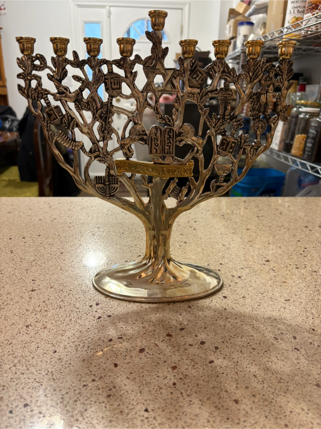 Judaica Treasures by Godinger Tree of Lights Menorah - photo 3