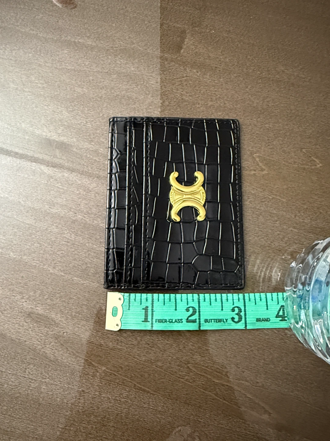 Celine Black Card Holder - photo 3