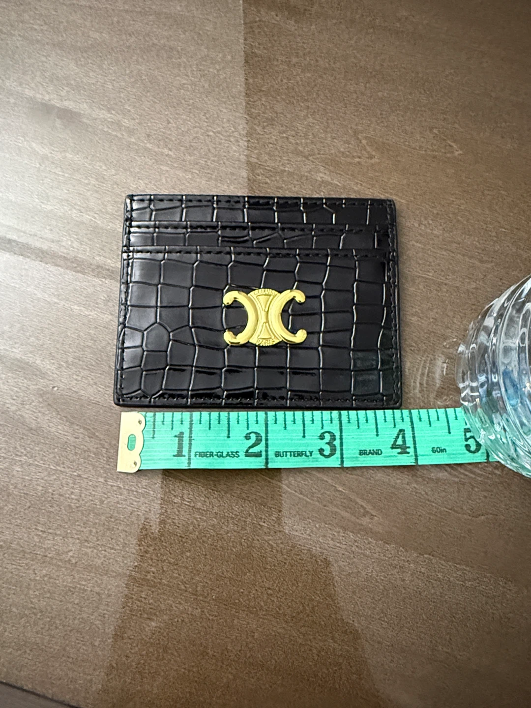 Celine Black Card Holder - photo 2