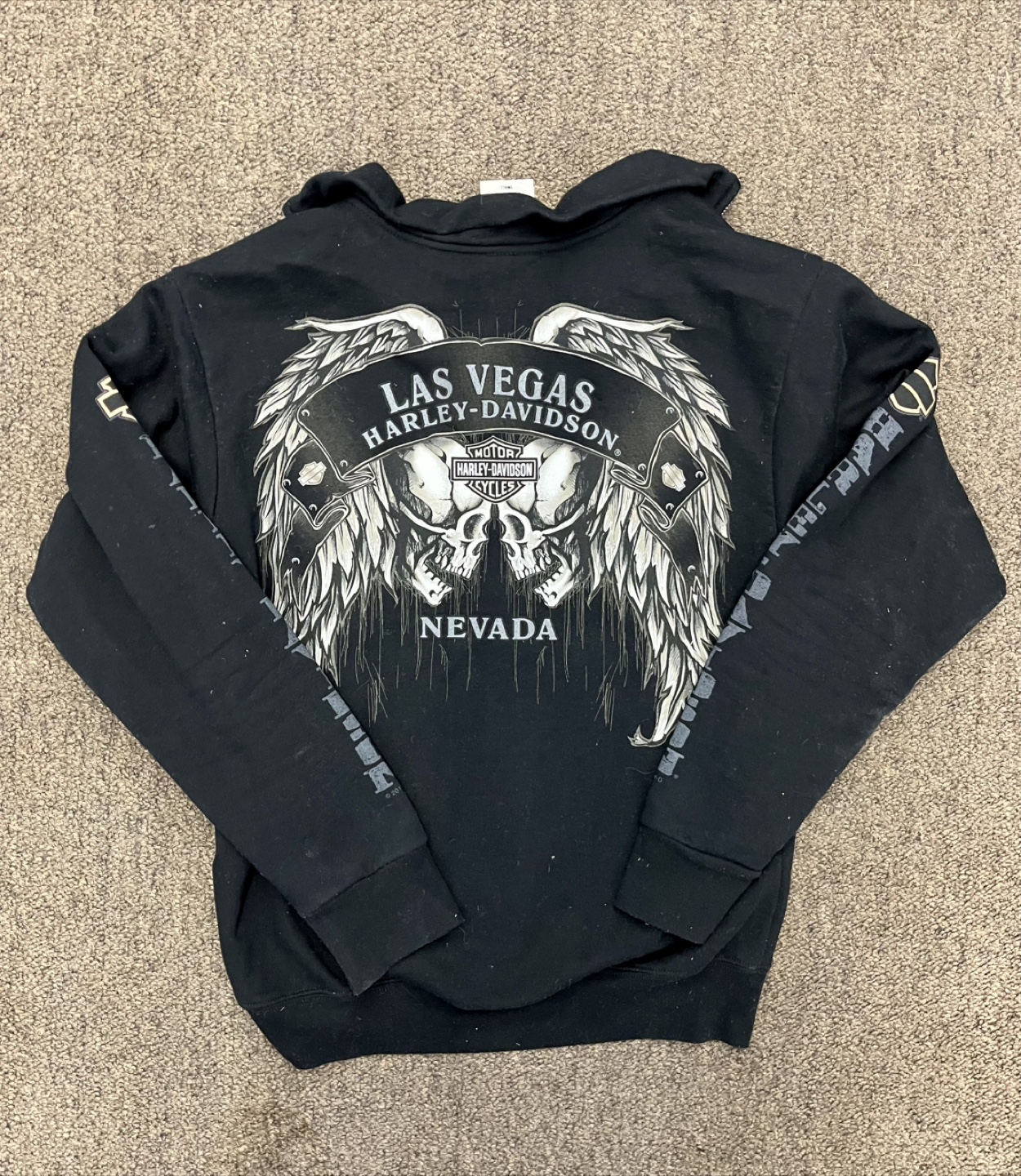 Harley-Davidson Las Vegas "Ride Hard" Full Zip Hoodie - photo 2
