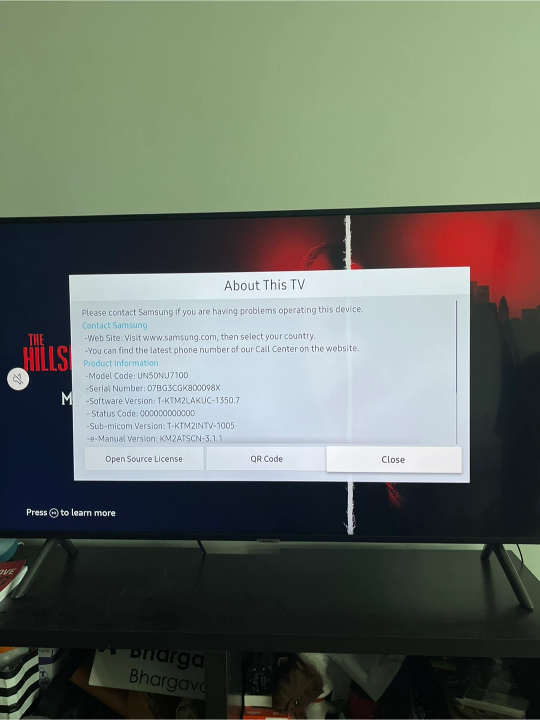 Smart TV Samsung 50 inch - photo 2
