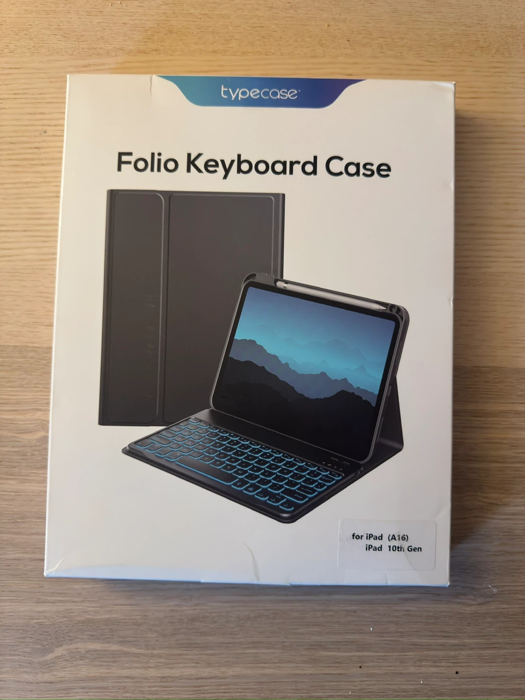 Typecase Folio Keyboard Case for iPad 10th Gen - Light Purple