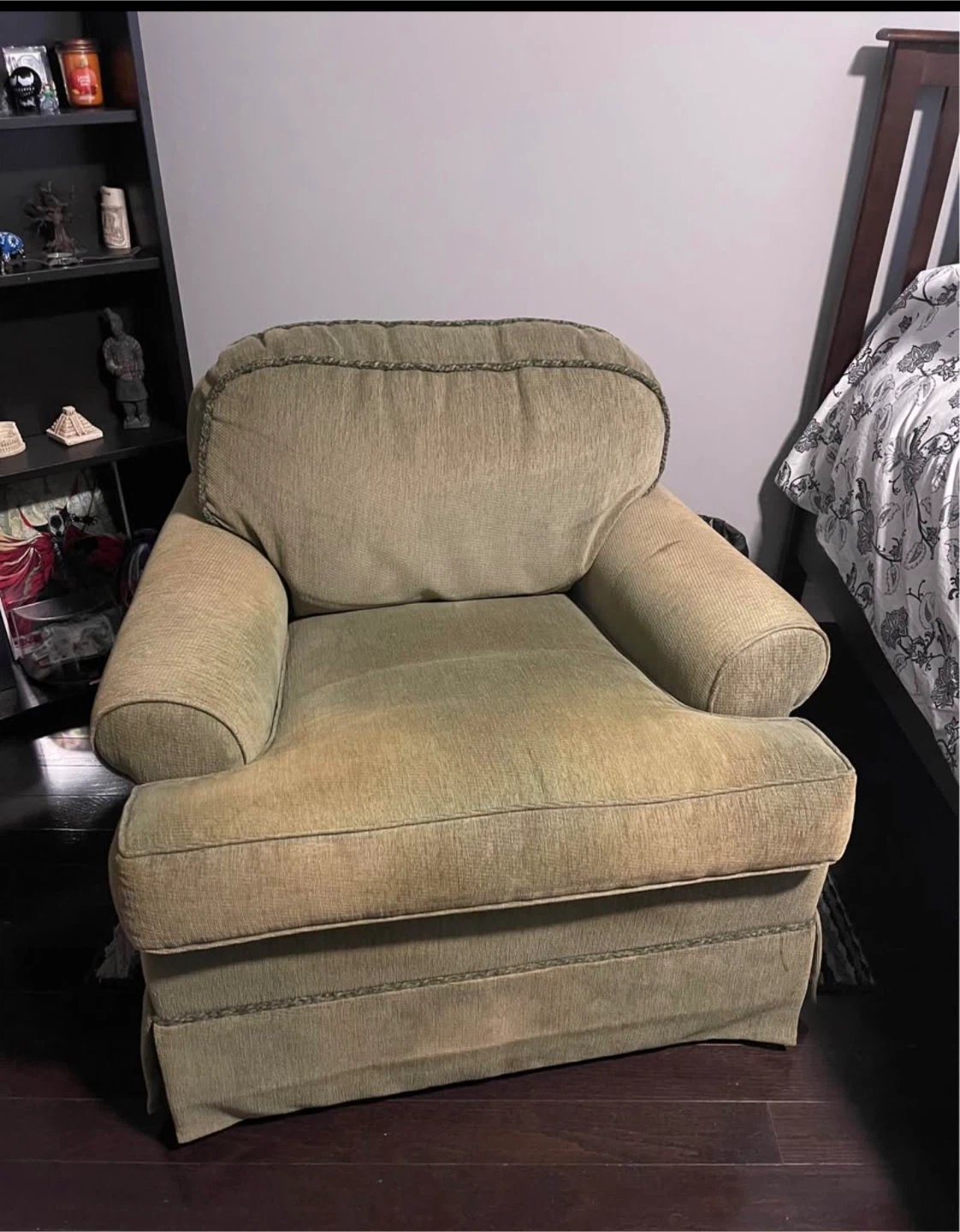 Comfortable Green Armchair