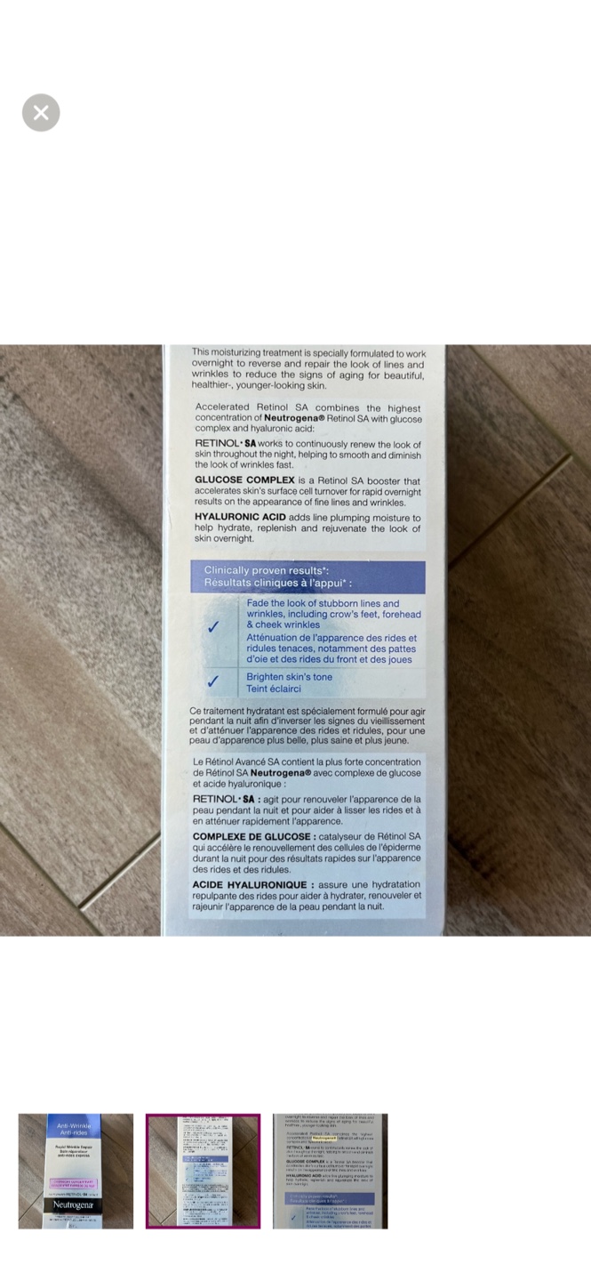 BNIB- Neutrogena overnight concentrate Wrinkle repair - photo 2