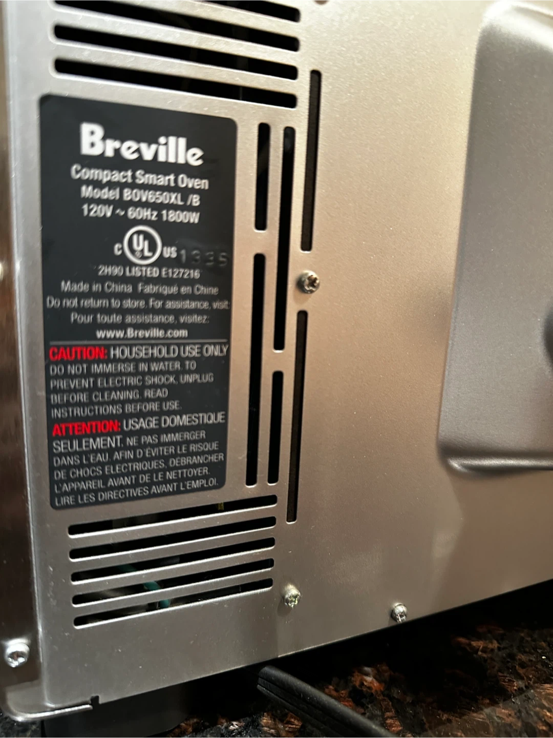Breville Compact Smart Oven 80V650XL/B