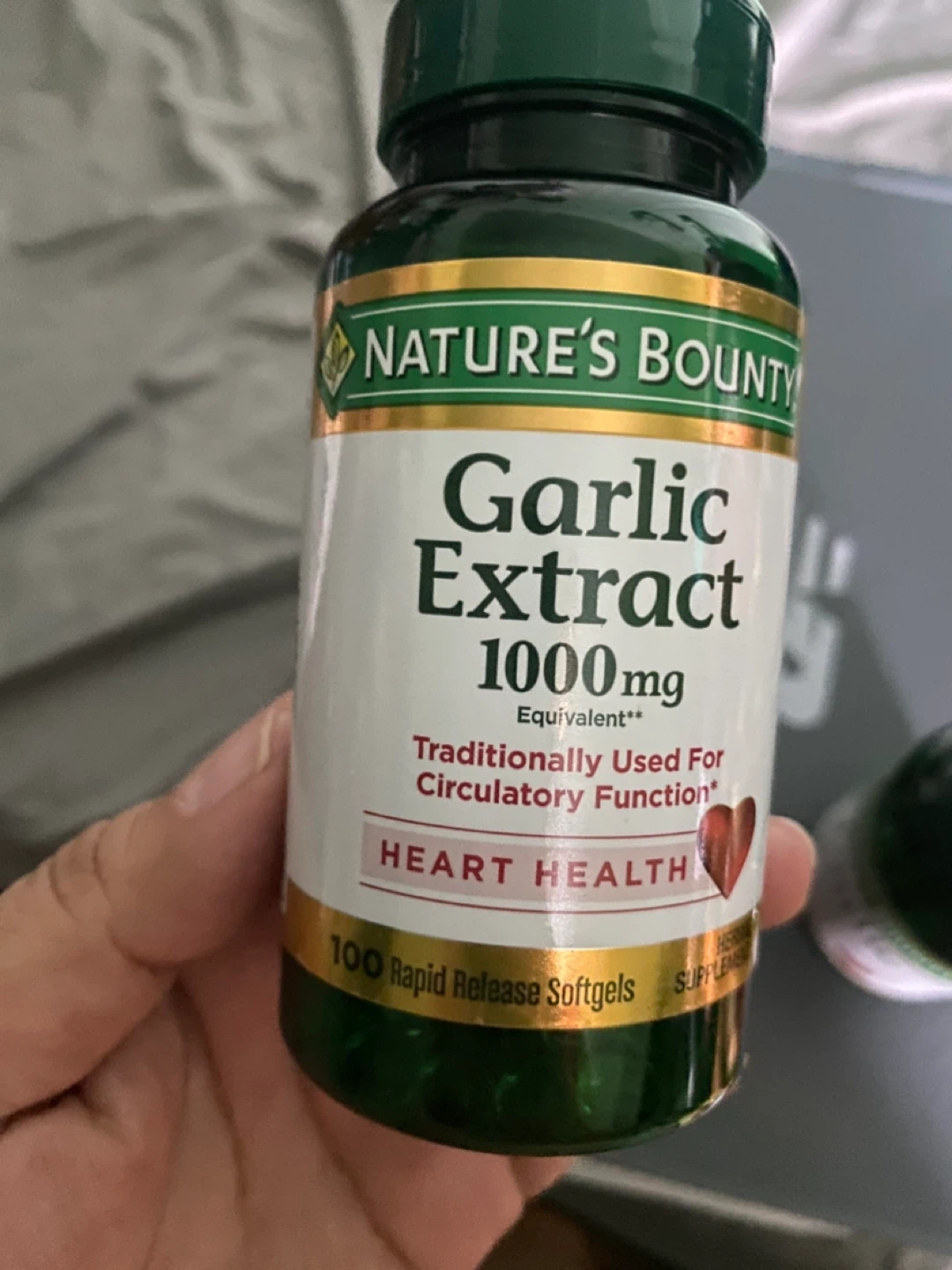 Nature's Bounty Garlic Extract 1000mg - 2000mg
