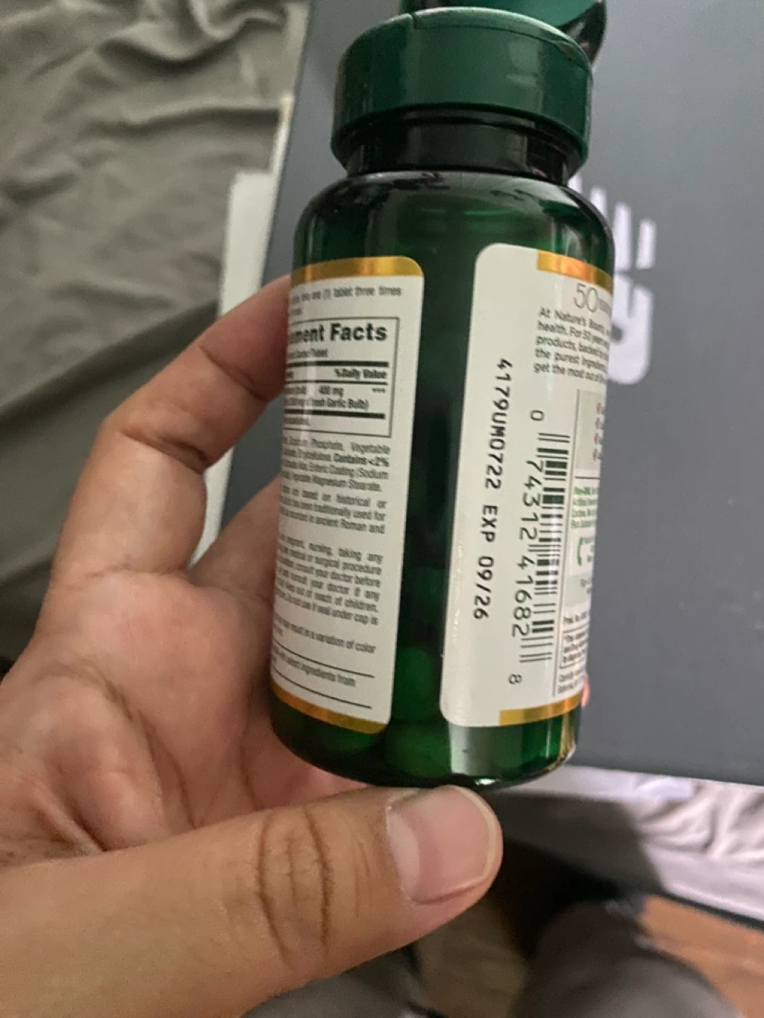 Nature's Bounty Garlic Extract 1000mg - 2000mg - photo 4