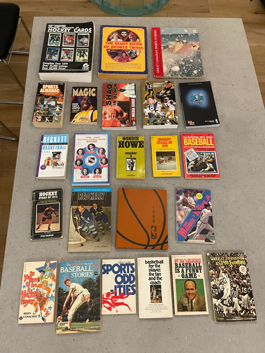 Vintage Sports Books and Paperbacks