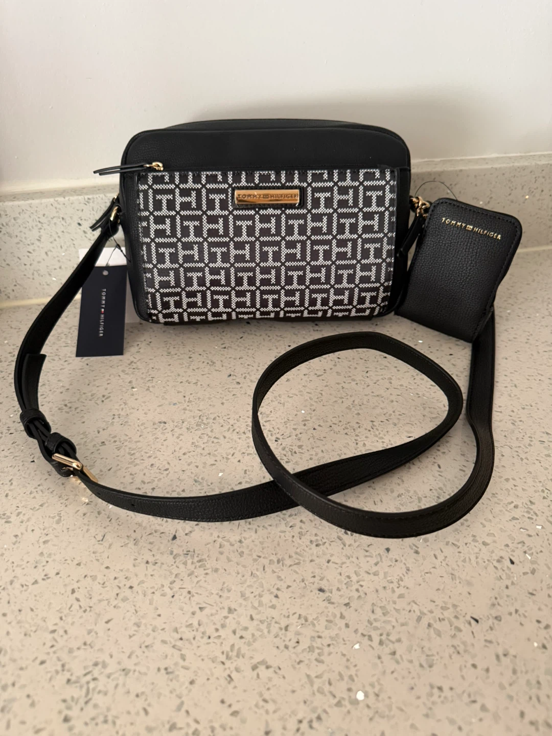 Tommy Hilfiger Crossbody Bag with Pouch