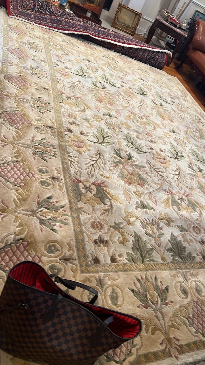 Rolled Red Oriental Area Rug - photo 3