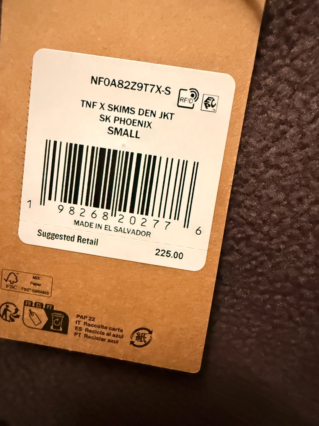 The North Face x SKIMS Denali Jacket