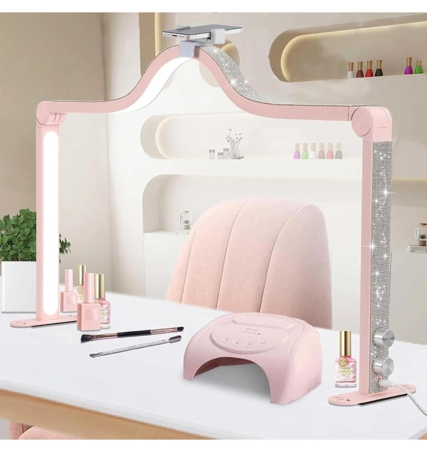Adjustable LED Desk Lamp for Nail Tech