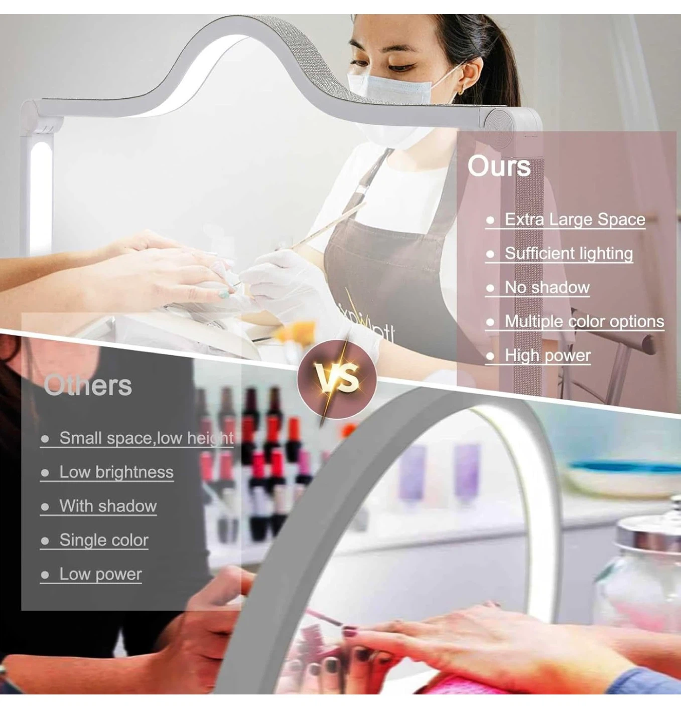 Adjustable LED Desk Lamp for Nail Tech - photo 3