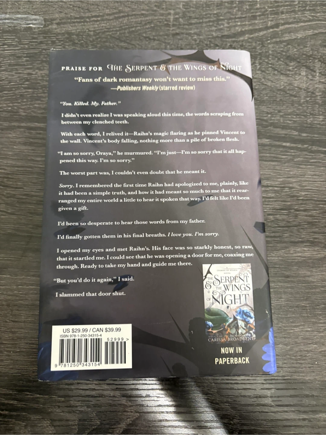 The Ashes & The Star-Cursed King by Carissa Broadbent - photo 2