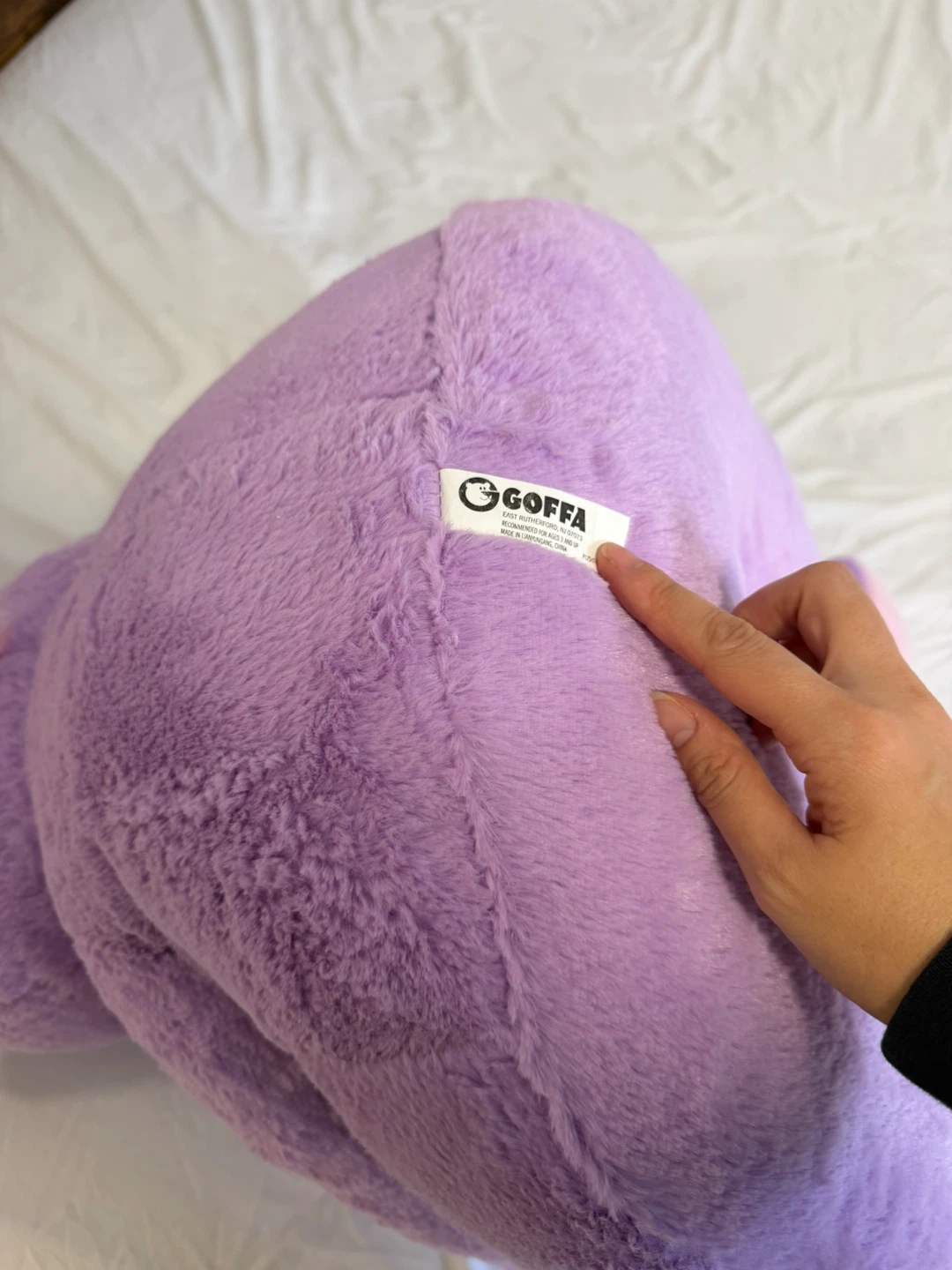 Goffa Plush Purple Unicorn Seat - photo 3
