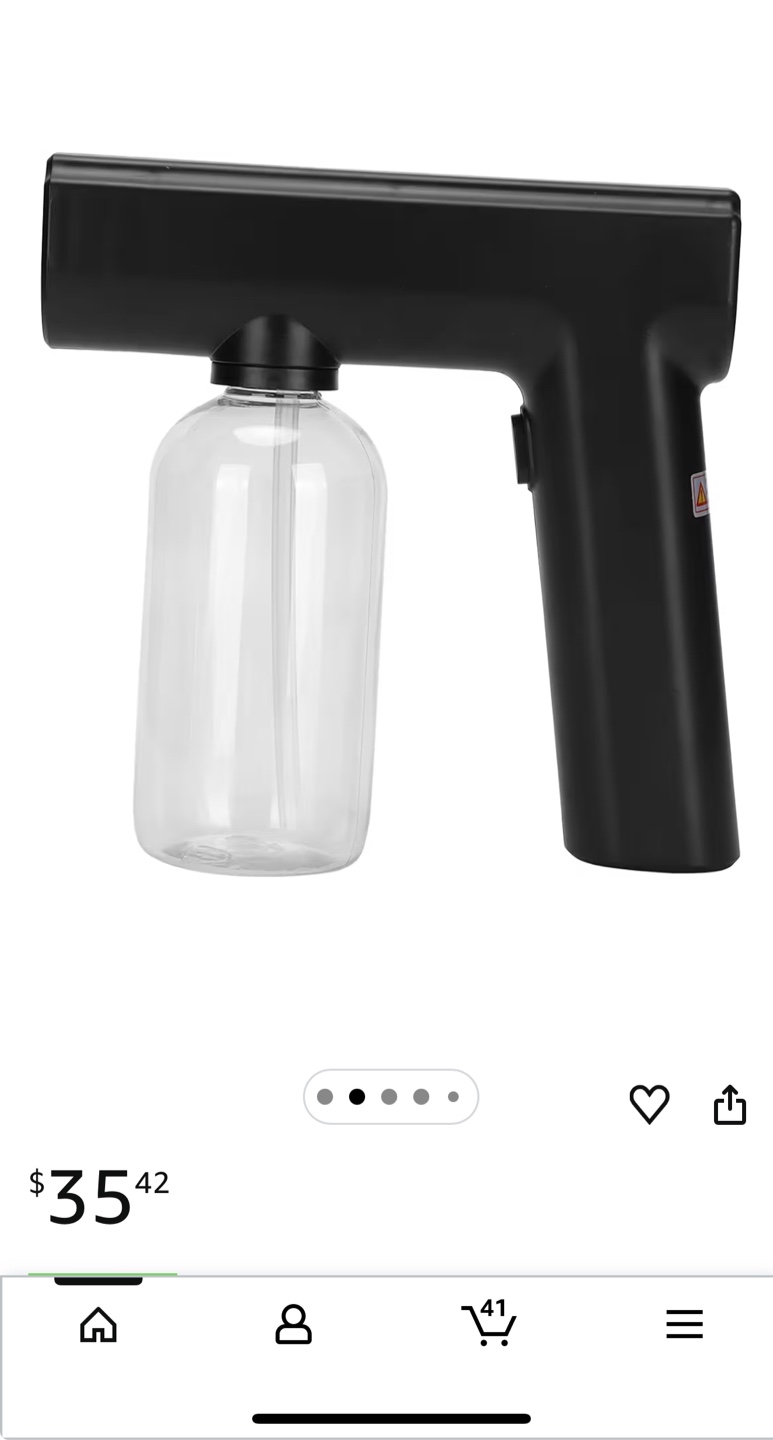 Portable Electric Mist Nanometer Gun Sprayer - photo 2
