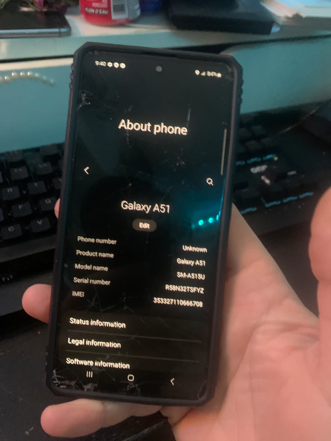 Samsung Galaxy A51 Smartphone