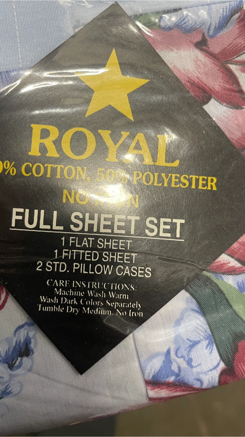Gold Star Full Sheet Set - New in Package - photo 5